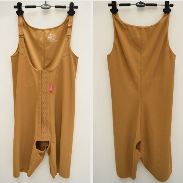 Post-Surgical Shapewear Reinforced Girdle With High-Back And Layered Panels - Short Length