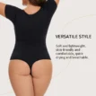 Women Seamless High Elasticity Tummy Control Butt Lifting Long Sleeves Shapewear 02