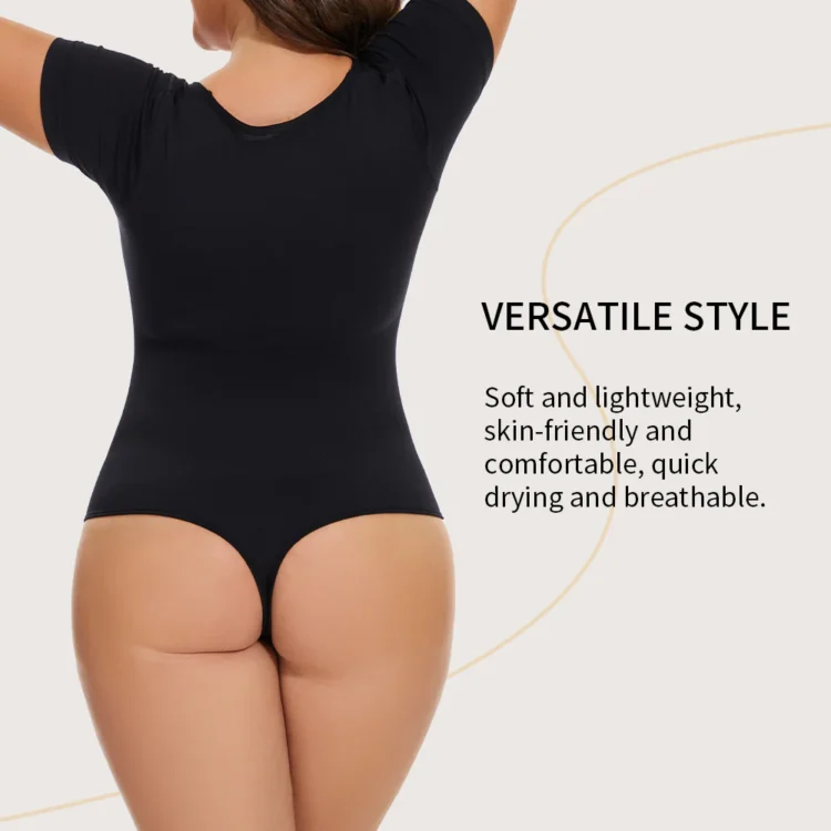 Women Seamless High Elasticity Tummy Control Butt Lifting Long Sleeves Shapewear 02 Women Seamless High Elasticity Tummy Control Butt Lifting Long Sleeves Shapewear 02